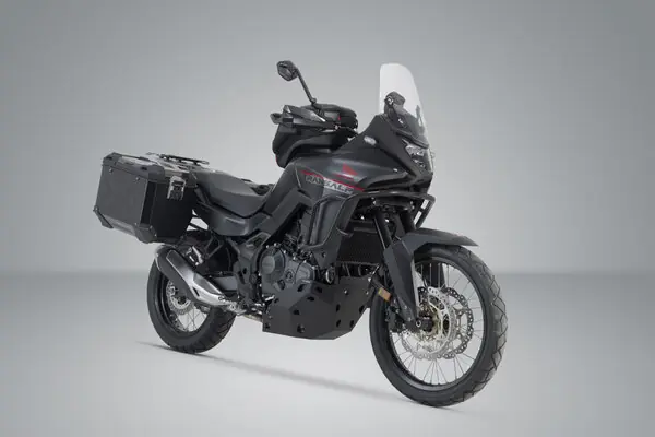 Must-Have Kit valises aluminium noires TRAX ADV 45/45 litres pour Honda XL750 Transalp 2022 et + sw motech