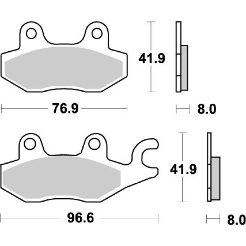 Vente Directe Plaquette De Frein Avant Droit MOTO-MASTER 450 LTR Suzuki