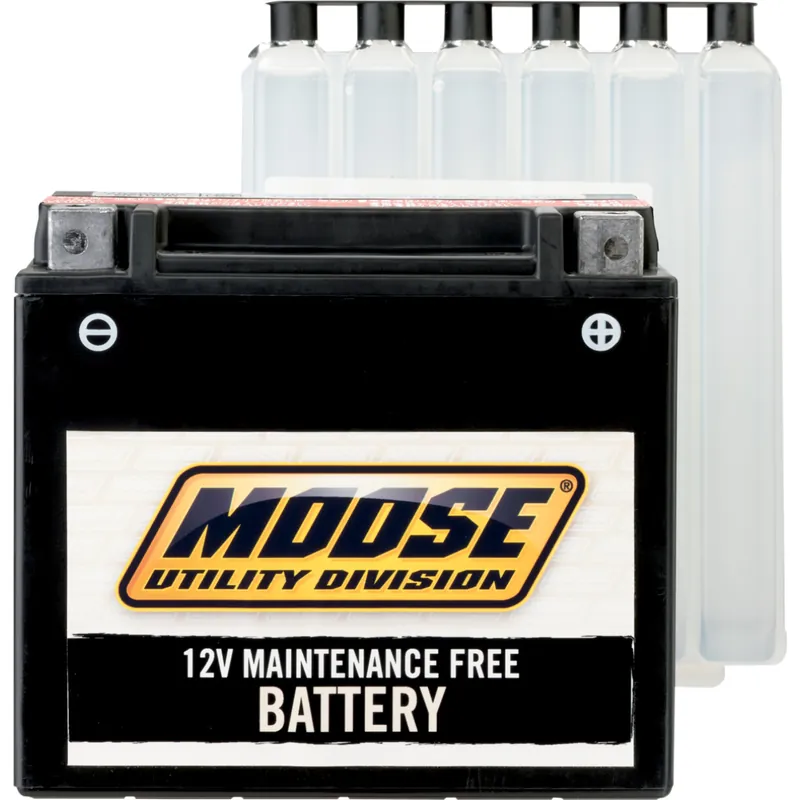 Certifié Batterie YTX14AH-BS Sans Entretien AGM MOOSE RACING