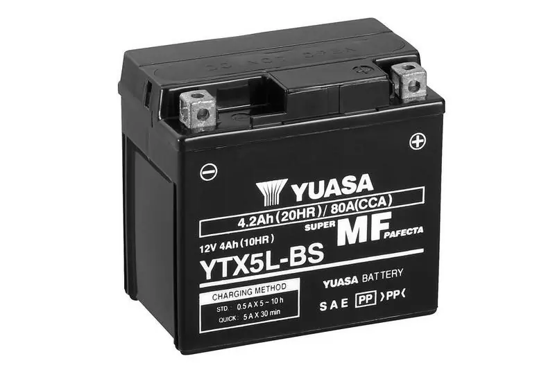 Batterie YTX5L-BS Yuasa 90 Raptor Yamaha Commande En Gros