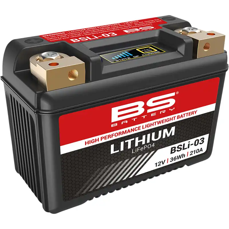 Marque Batterie LITHIUM BSLI03 pour 450 YFZ / 700 Raptor Yamaha et 450 DS Can-Am