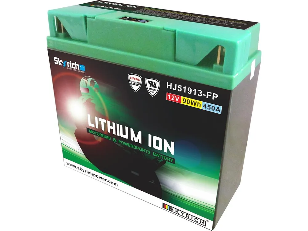 Prix Choc Batterie SKYRICH Lithium Ion 51913 sans entretien
