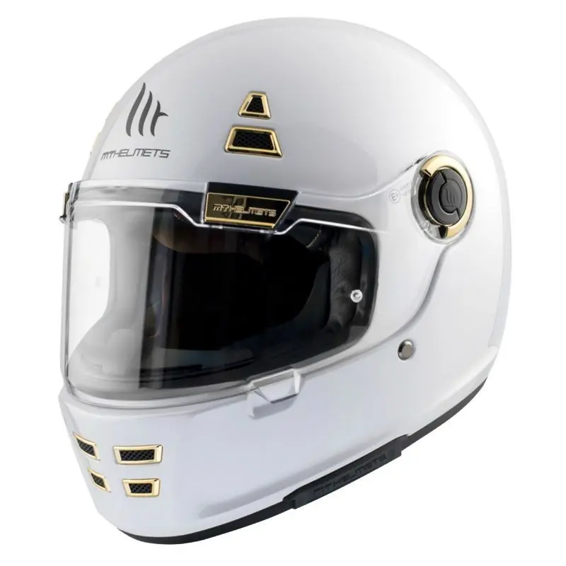 Réduction Casque MT JARAMA Uni Blanc XL – 61/62 cm
