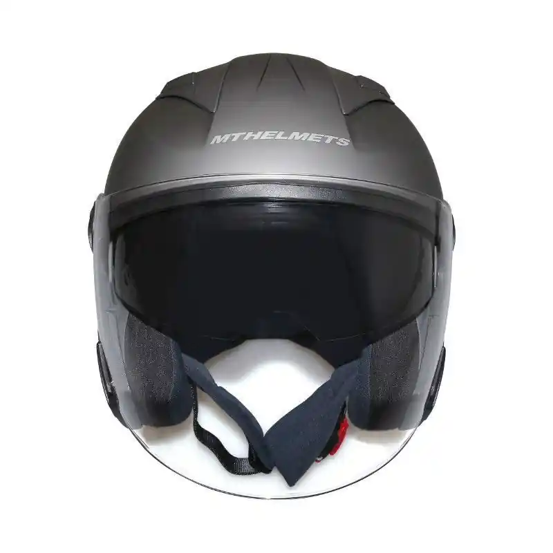 Prix Choc Casque MT BOULEVARD Uni Gris Titanium XS – 53/54 cm