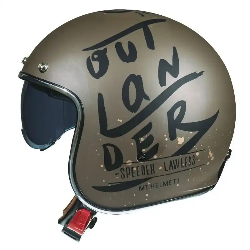 Casque MT LE MANS 2 SV OUTLANDER Marron Mat XS – 53/54 cm Offre Limitée