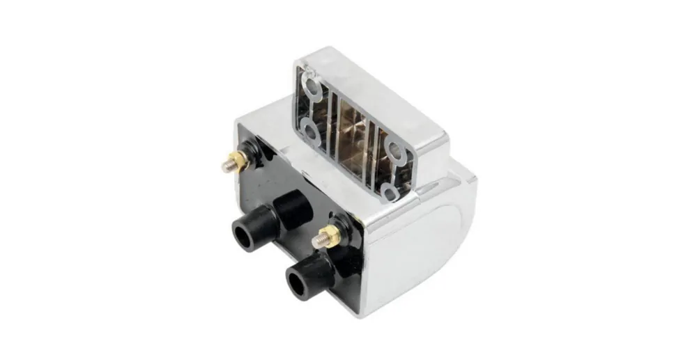Prix Réduit Bobine Allumage Drag Specialties Chromé 3 Ohm Allumage Électronique Double