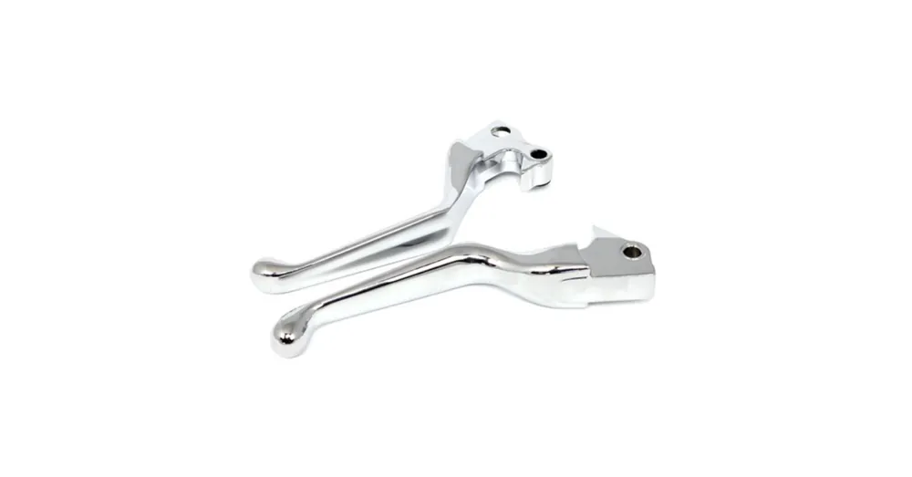 Jusqu&rsquo;à Épuisement Des Stocks Leviers Wide Blade Standard Chromé Sportster XL 04/13, XR 1200 08/12