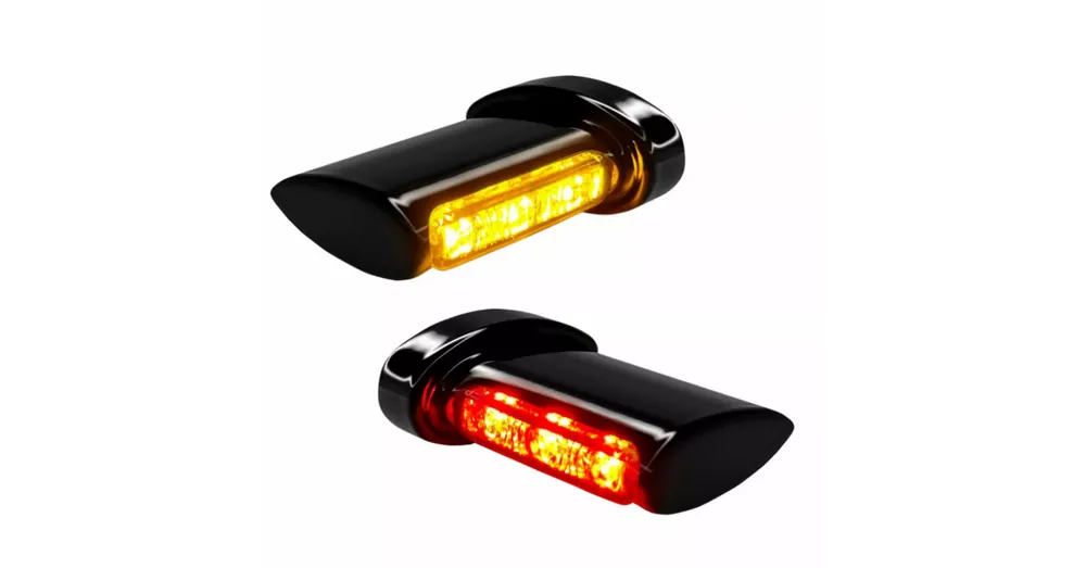 Offre Du Jour Clignotants Arrière LED 3-en-1 Heinz Bikes Winglet Noir