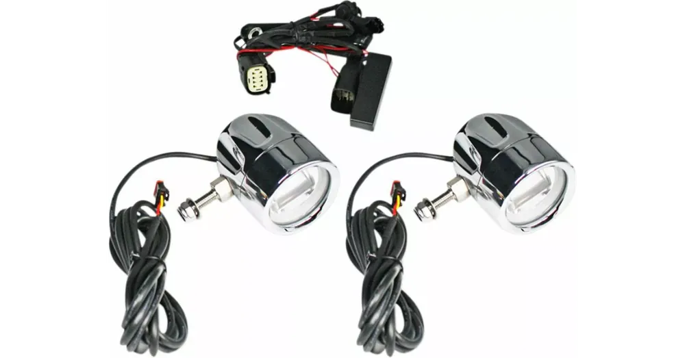 Kit Feux Anti-Brouillard à Halo LED Custom Dynamics ProBeam Chrome Touring CVO 09/13 Expédié Aujourd&rsquo;hui