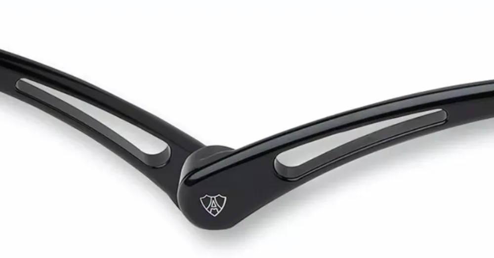 Commander Vite Sélecteur de Vitesse Talon / Pointe Arlen Ness 10-Gauge Cut Noir Softail, Touring