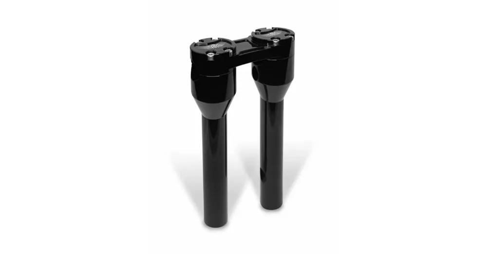 Remise Risers + Pontet Heinz Bikes Club-Style Droit Guidon 1-1/4&Prime; / H. 8&Prime; Noir