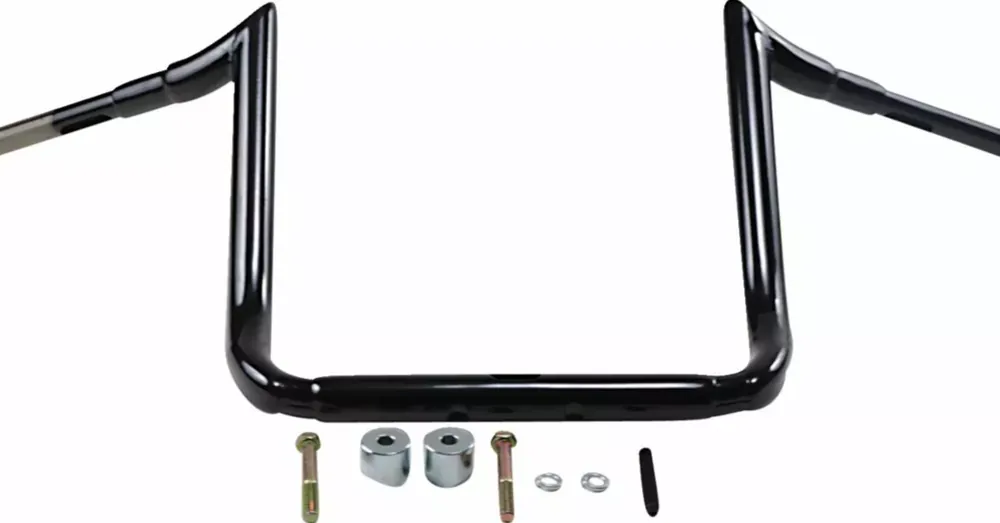 Guidon Grande Prime Ape LA Choppers Ø 1-1/2&Prime; / H. 14&Prime; Noir Touring 99/13 Bon Marché