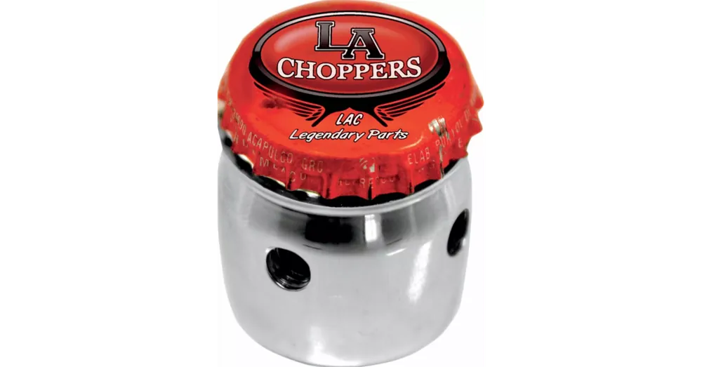 Cache Tirette de Starter LA Choppers Capsule Chromé Harley 88/06 Retour Gratuit