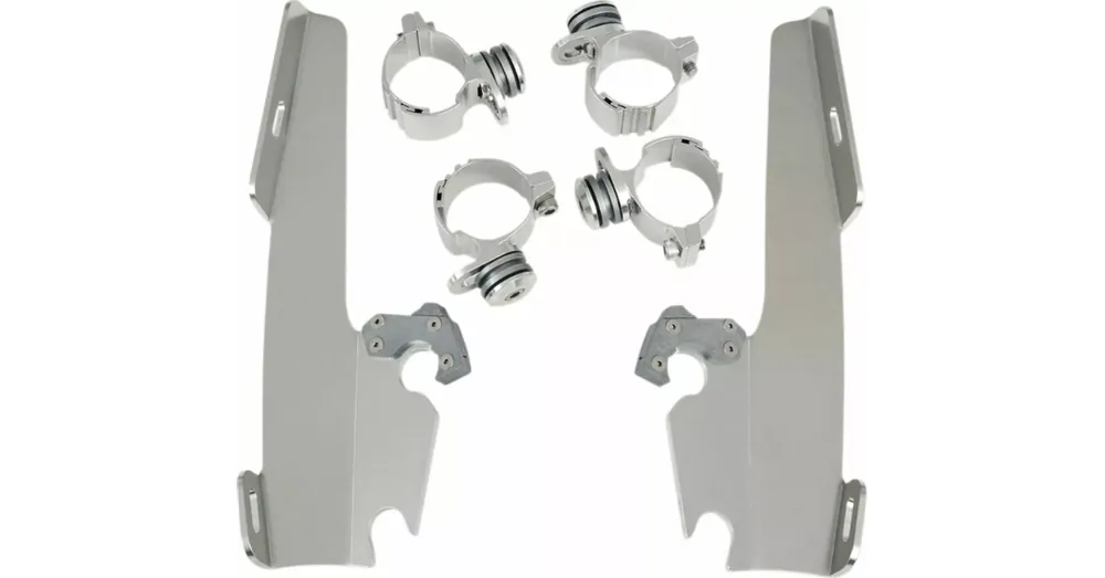 Marque Kit Fixations Détachable Memphis Shades Poli Dyna Glide, Low Rider, Sportster