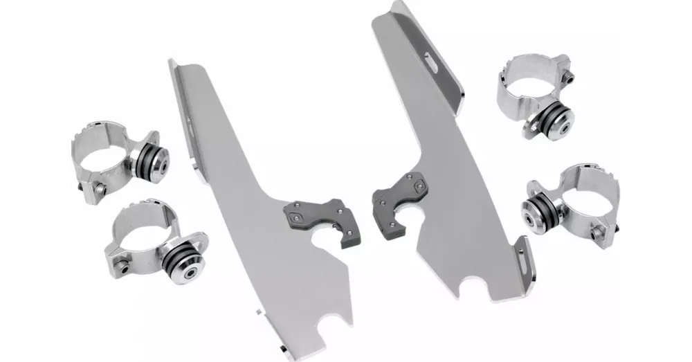 Offre Limitée Kit Fixations Détachable Memphis Shades Poli Softail, Dyna Wide Glide