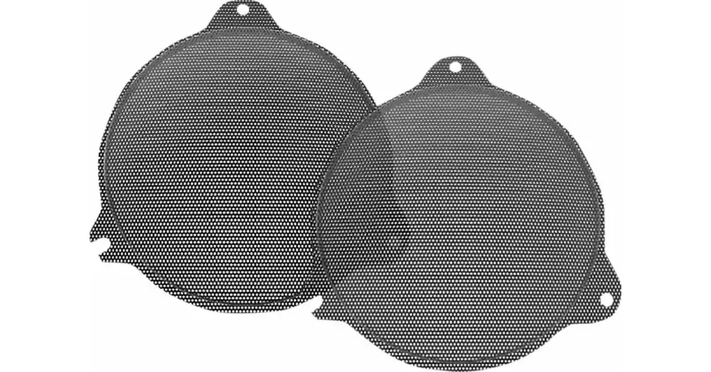 Vente Directe Grilles de Haut-Parleurs Avant de Remplacement Hogtunes Noir Touring Electra Glide, Street Glide