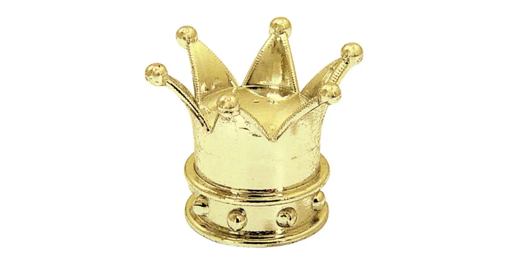 Bouchon de Valve Universel Trik Topz Crown Doré Promotion Saisonnière
