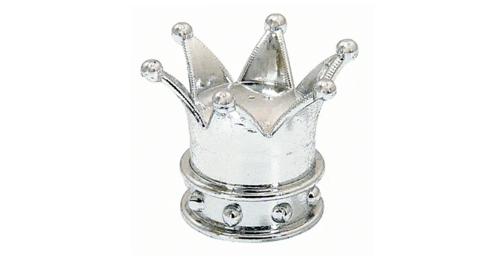 Bouchons de Valve Universel Trik Topz Crown Chromé Prix Promo