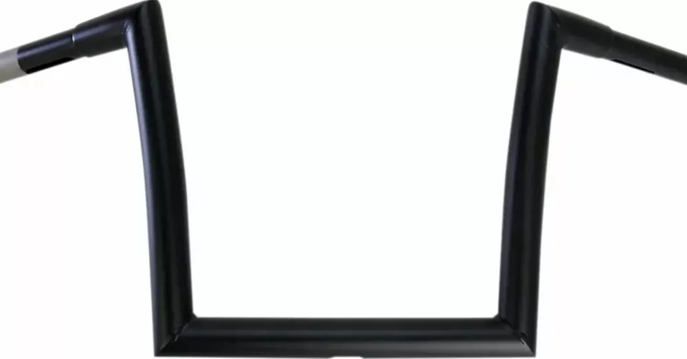 Retour Gratuit Guidon Todd&rsquo;s Cycle Strip Ø 1-1/4&Prime; / H. 10&Prime; Noir Mat Harley