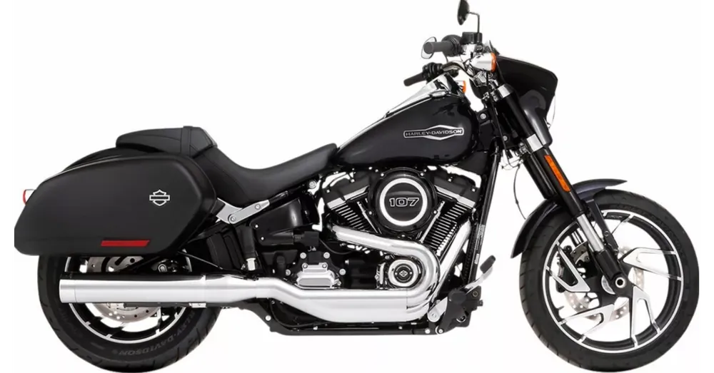 Acheter Direct Silencieux Échappement Rinehart 4&Prime; Chromé Softail Sport Glide