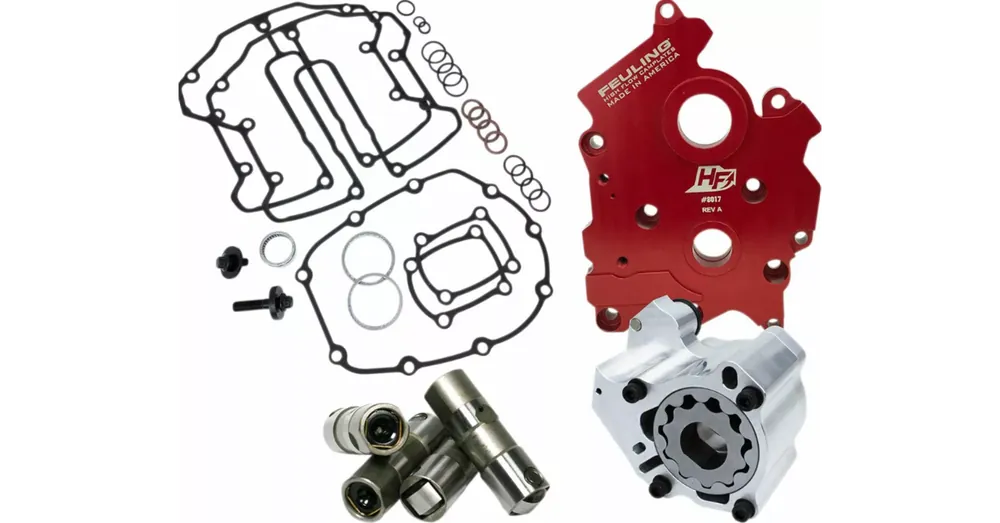 Quantité Limitée Kit Distribution Feuling HP+ Rouge Softail Touring M8 Refroidis par Huile
