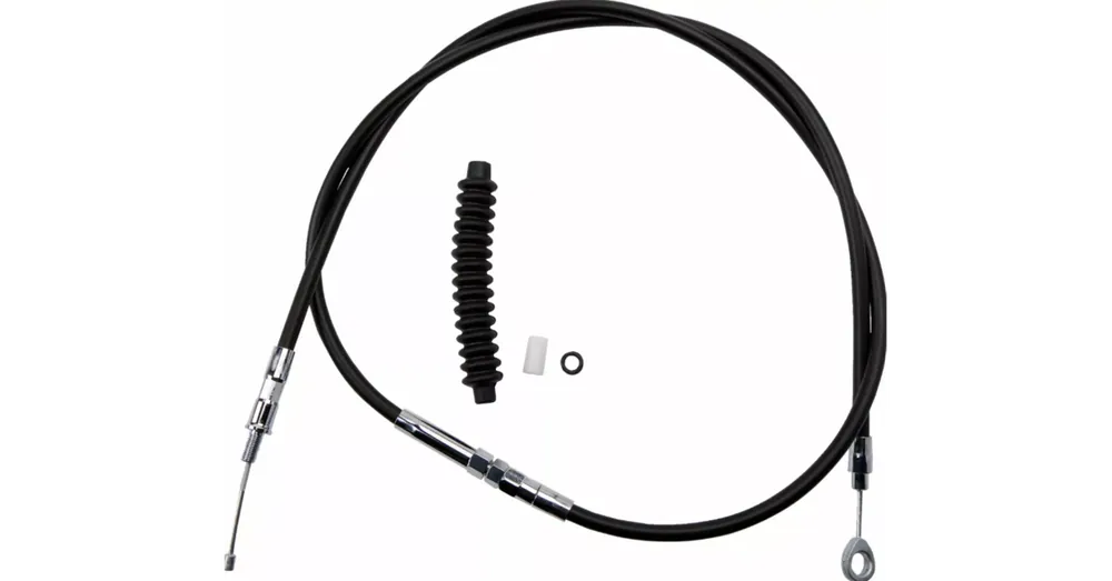 Dernière Chance Câble d'Embrayage Standard Vinyle Noir 62-11/16" Softail, Touring