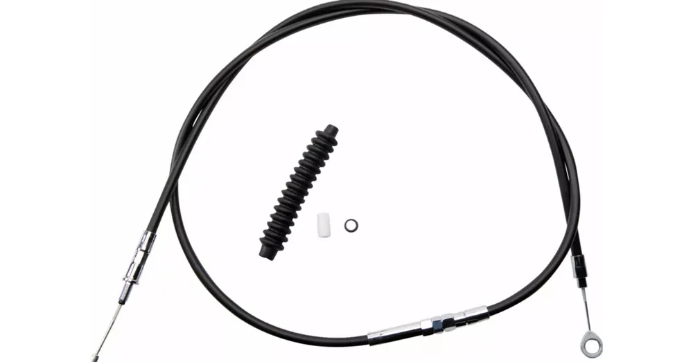 Achetez Aujourd&rsquo;hui Câble d&rsquo;Embrayage Vinyle Noir Longueur 70-11/16&Prime; Dyna Softail Touring 06/17