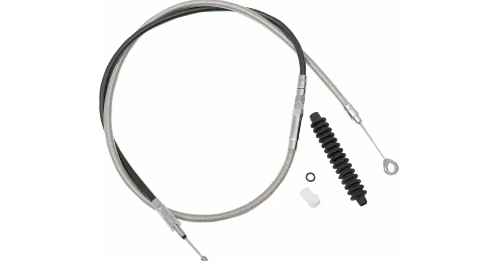 Nouvel Arrivage Câble d&rsquo;Embrayage Inox Tressé Longueur 52-3/4&Prime; Sportster XL 86/03