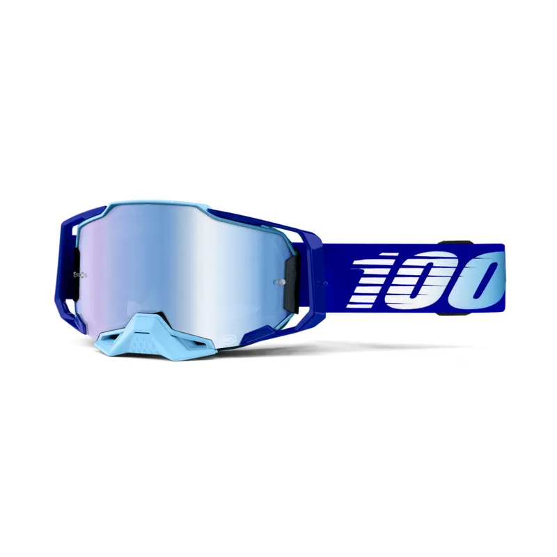Masque Cross ARMEGA Royal - Ecran Mirror Bleu Super Prix