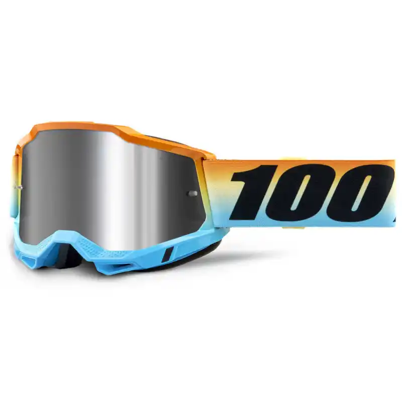 Masque Cross Enfant ACCURI 2 Sunset - Ecran Mirror Silver Flash Meilleur Choix