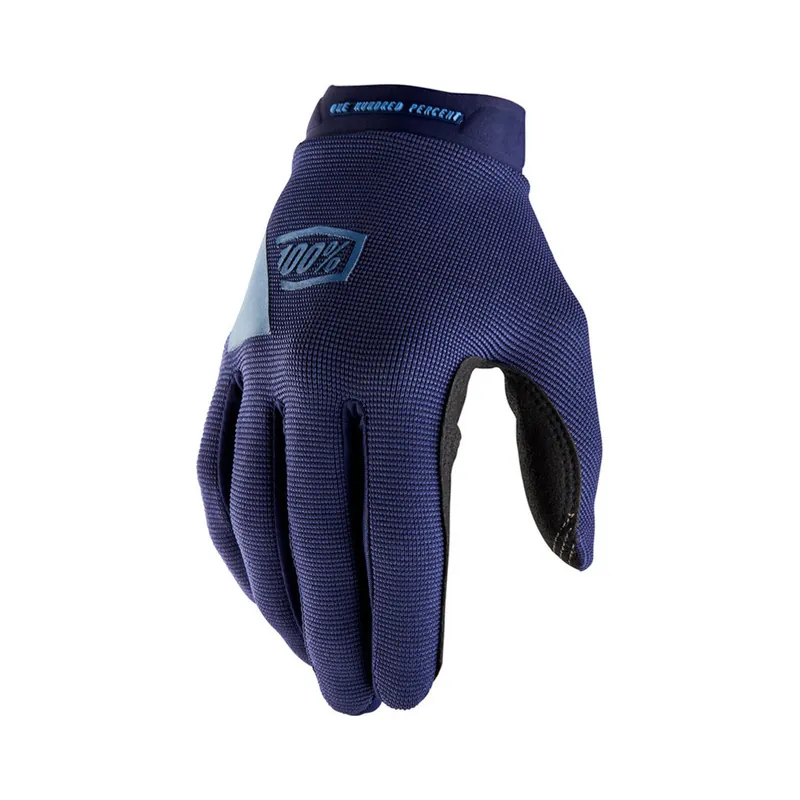 Gants Cross 100% RIDECAMP Navy Petit Prix