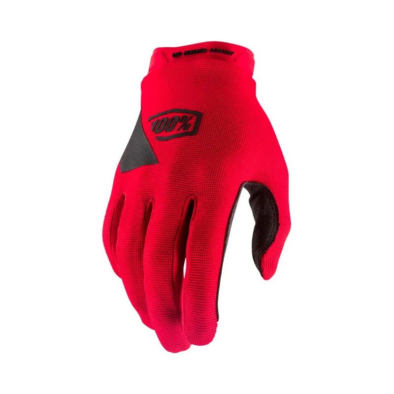 Gants Cross 100% RIDECAMP Rouge Retour Gratuit