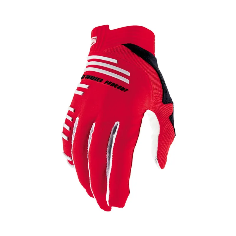Gants Cross 100% R-CORE Rouge Livraison Express