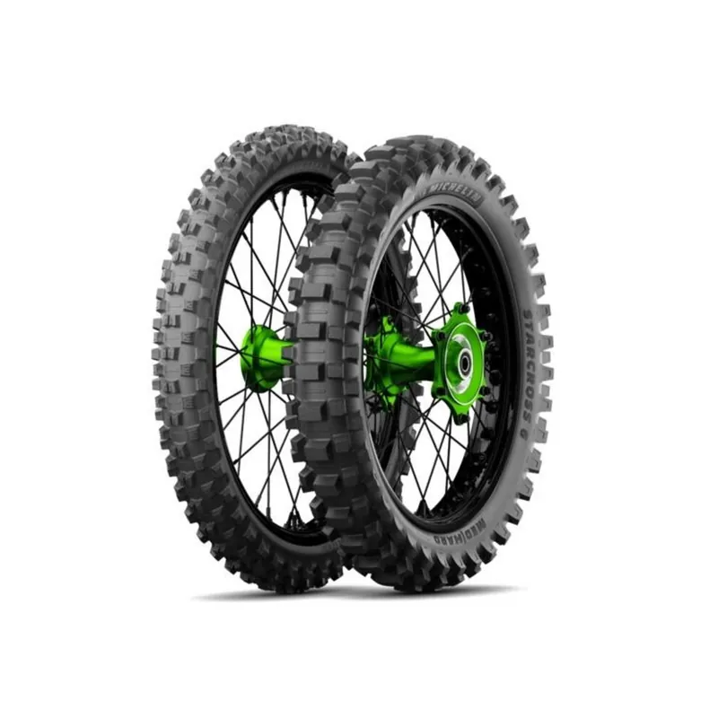 Solde Pneu MICHELIN STARCROSS 6 MEDIUM HARD 100/90-19 M/C NHS 57M TT