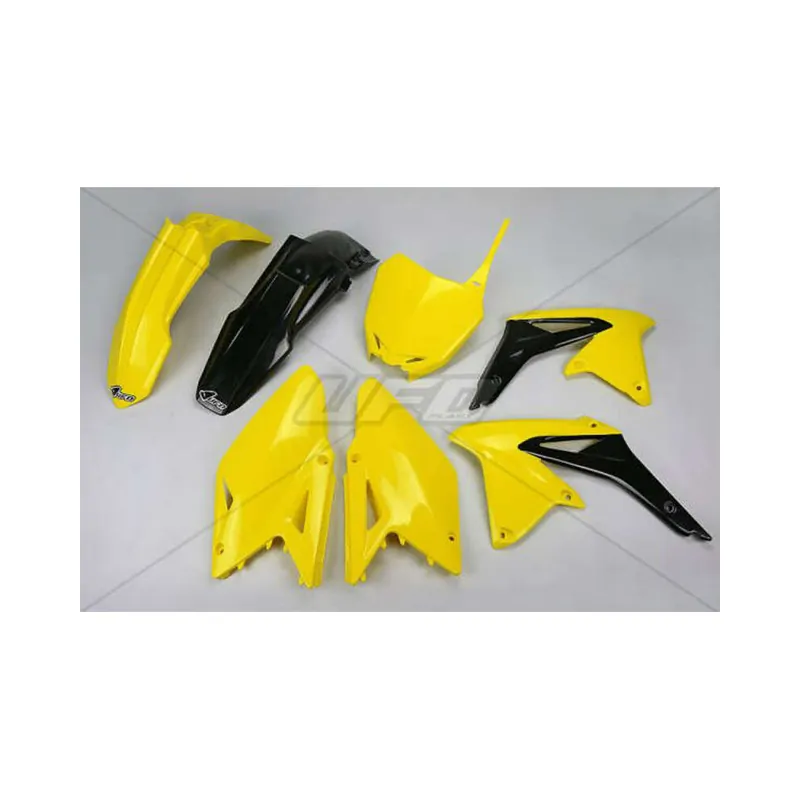 Kit plastique UFO couleur origine (2014) jaune/noir Suzuki RM-Z450 Super Prix