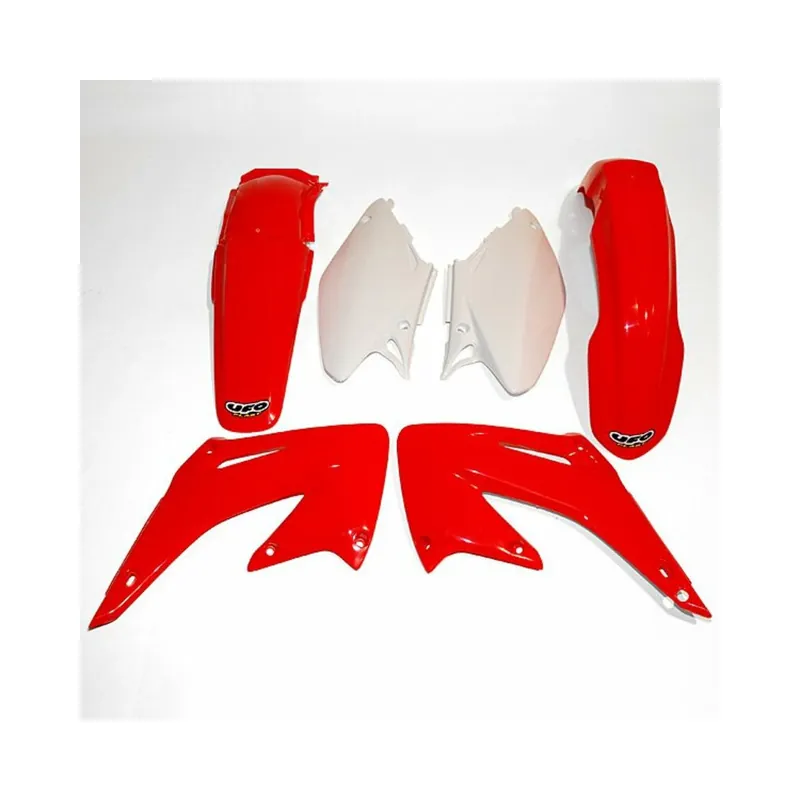 Meilleure Vente Kit plastique UFO couleur origine rouge/blanc Honda CR125R/250R