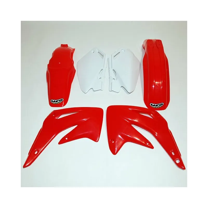 Kit plastique UFO couleur origine rouge/blanc Honda CR85R/RB Affaire À Saisir