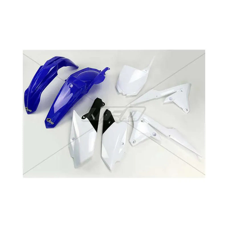 Solde Kit plastique UFO couleur origine (2014) bleu/blanc/noir Yamaha YZ250F/450F