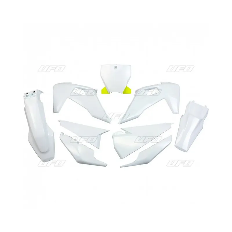 Seulement Aujourd'hui Kit plastiques UFO blanc - Husqvarna TC/FC