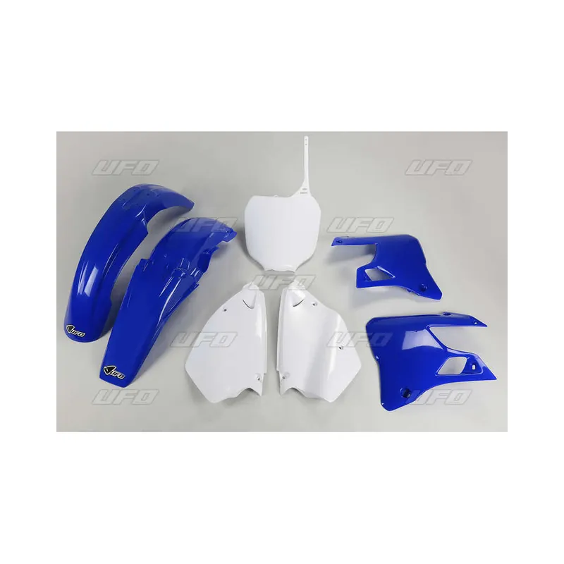 Kit plastique UFO couleur origine bleu/blanc Yamaha YZ125/250 Expédié Aujourd'hui