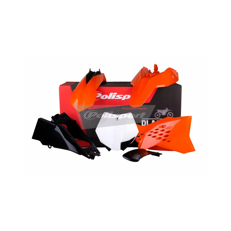 Meilleur Choix Kit plastique POLISPORT couleur origine (13-15) KTM SX65