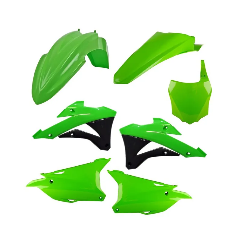 Kit plastiques POLISPORT couleur origine – Kawasaki KX 85 (92) Nouvelle Collection