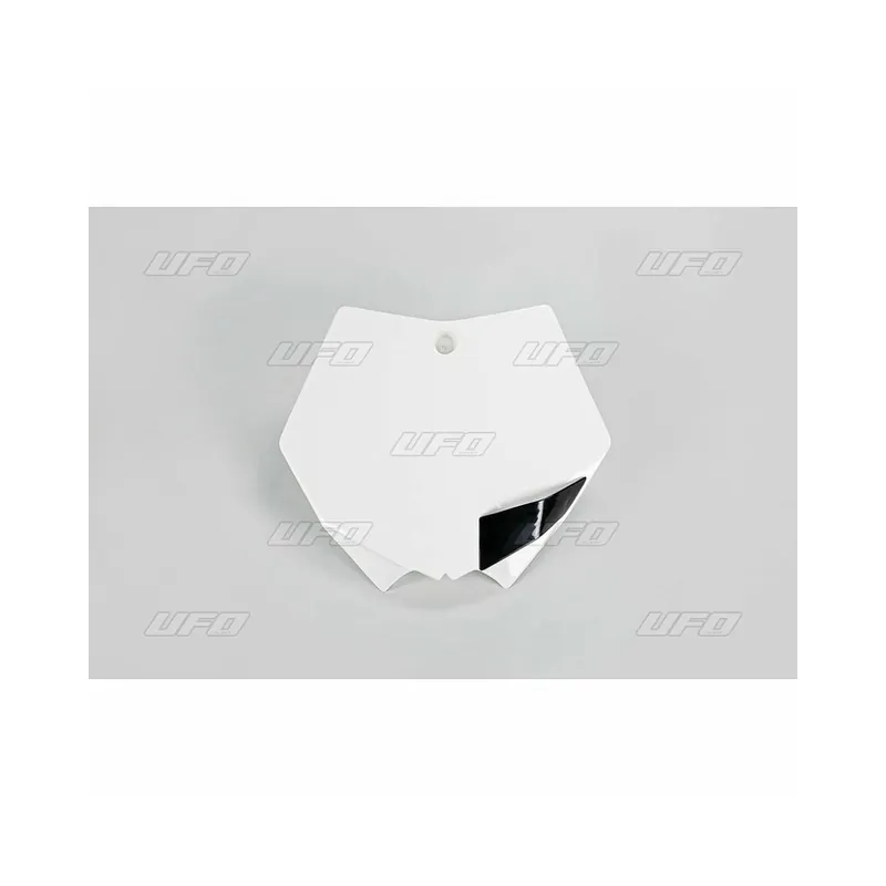 Must-Have Plaque numéro frontale UFO blanc KTM