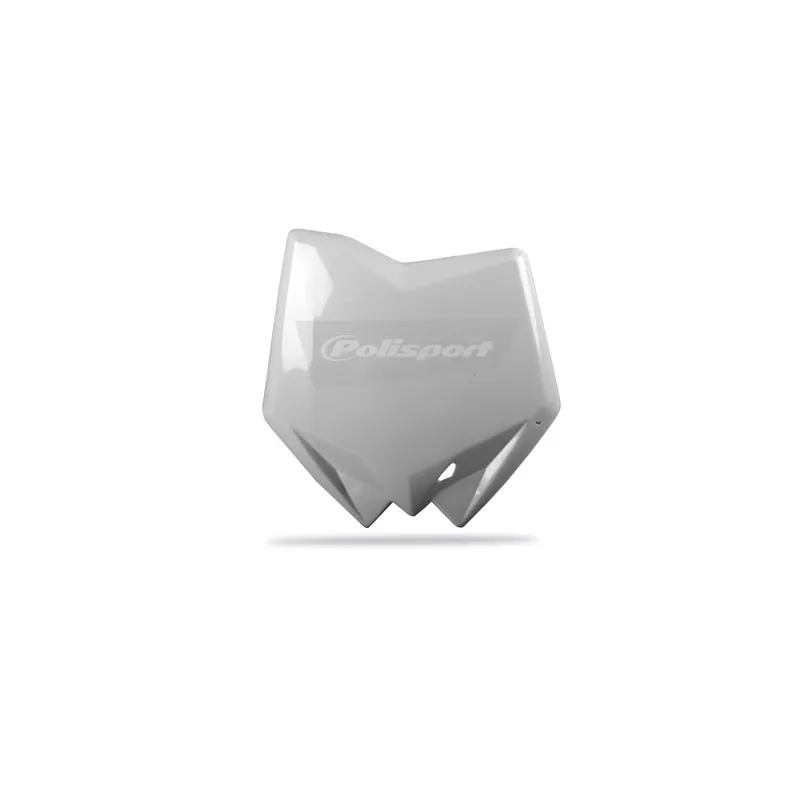 Plaque numéro frontale POLISPORT blanc Husqvarna Prix Bas