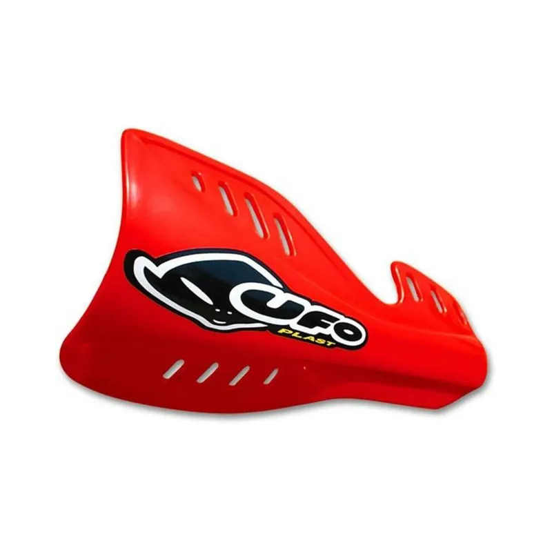 Certifié Protège-mains UFO rouge Honda CR125R/250R/500R