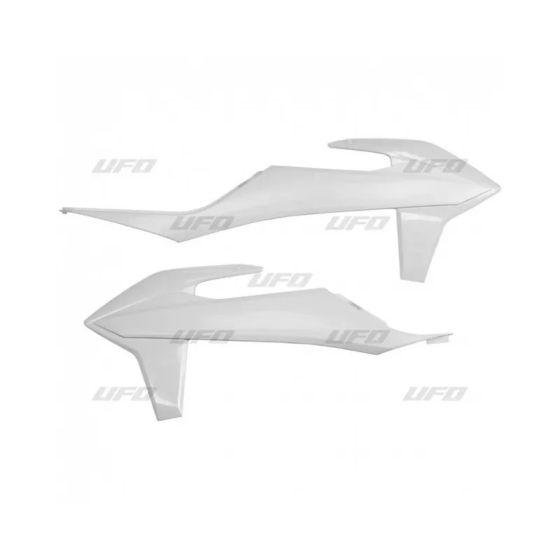 Ouïes de radiateur UFO blanc KTM SX/SX-F Dernière Chance