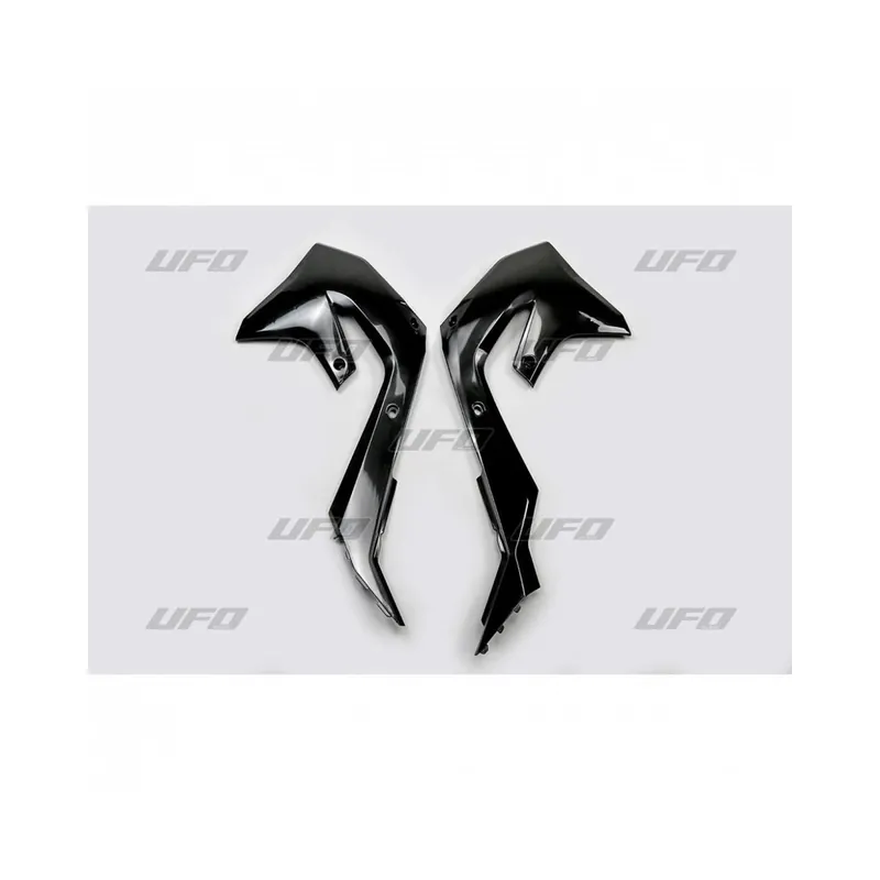 Ouïes de radiateur UFO noir Kawasaki KX450 Prix Réduit