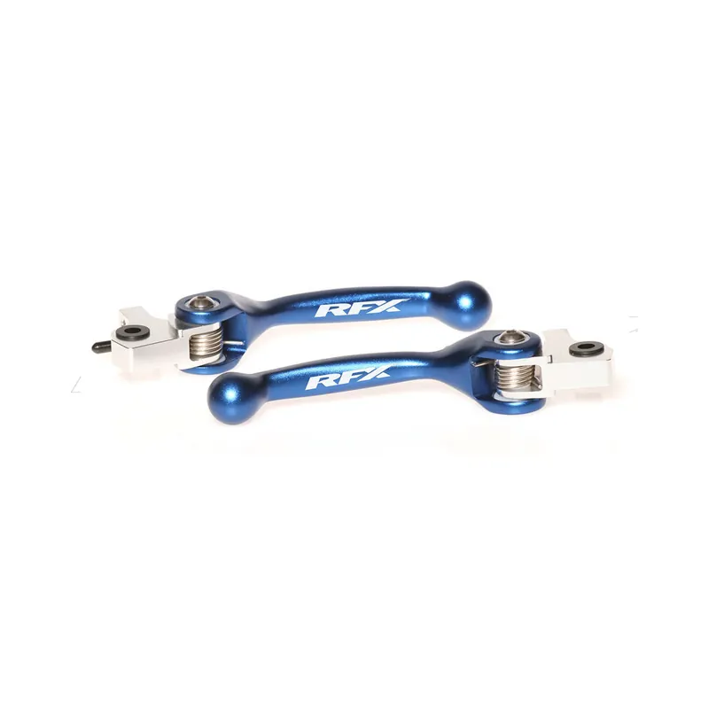 Jeu de leviers forgés RFX Race (Bleu) AJP Trials Tous modèles (Mais pas Sherco) Dernière Chance