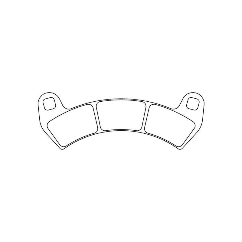 Prix Cassé Plaquettes de frein CL BRAKES Quad métal fritté – 1247ATV1
