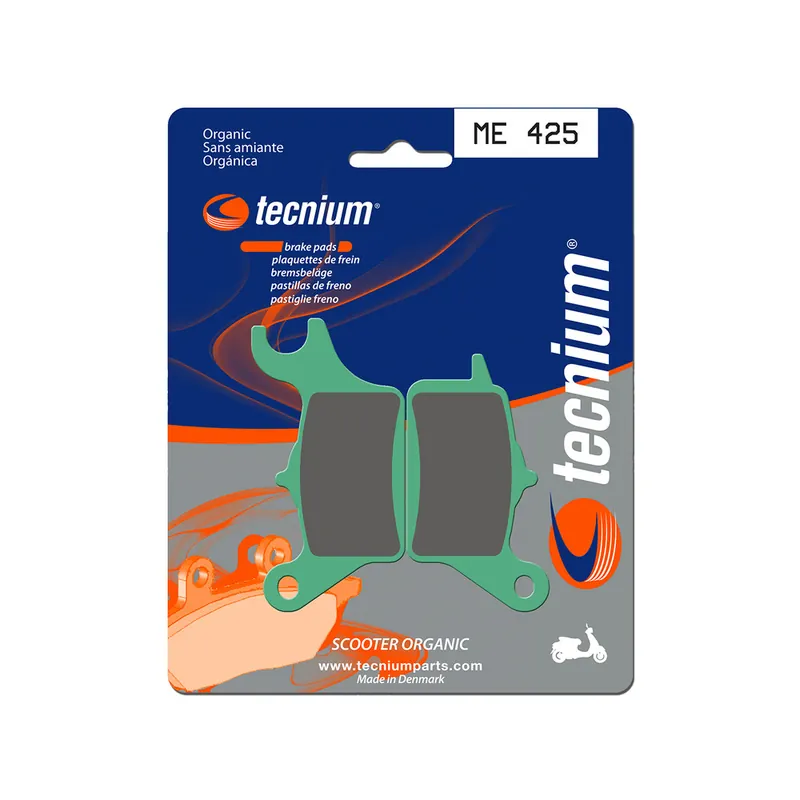 Offre Limitée Plaquettes de frein TECNIUM Scooter organique - ME425